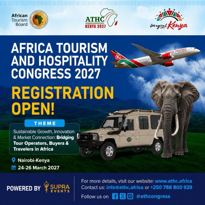 Africa Tourism and Hospitality Congress set on 24th to 26th March 2027